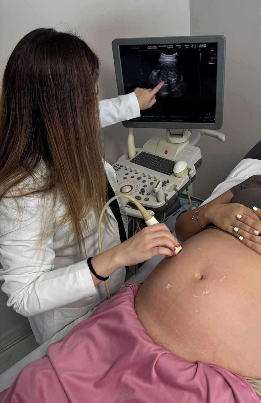 Ultrasonido obstétrico en consulta
